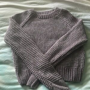 Purple knit altard state sweater